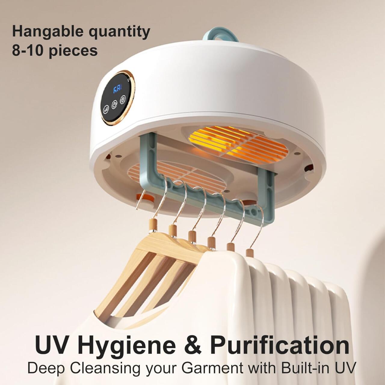 VelDry +, secadora de ropa portátil + funda y soporte.